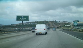 I-805 north at I-5 - 2001
