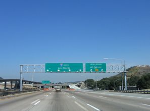 I-805 north at I-5 - Sorrento Valley, San Diego, CA