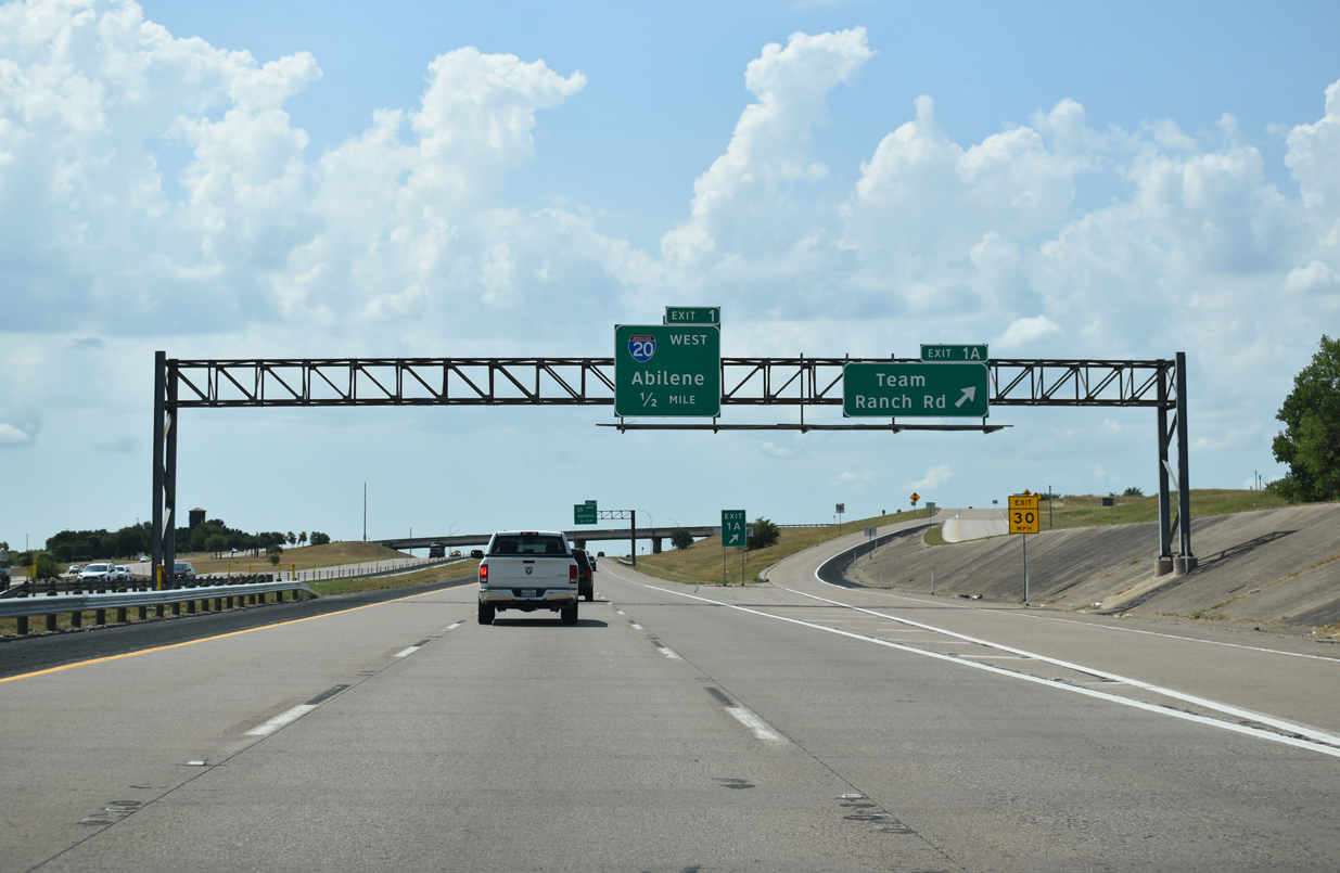 IH 820 south at IH 20 - Ft Worth, TX