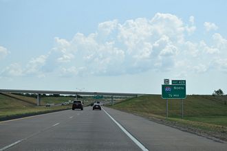 IH 20 east at IH 820 - Ft Worth, TX