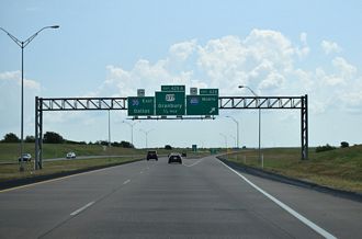 IH 20 east at IH 820 - Ft Worth, TX