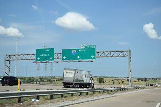 IH 20 west at IH 820 - Benbrook, TX