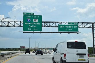 IH 820/US 287 south at IH 20 - Ft Worth, TX