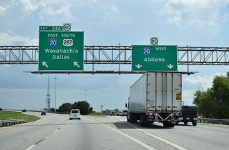 IH 820/US 287 south at IH 20 - Ft Worth, TX