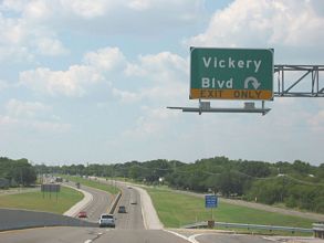 SH 183 north at Vickery Blvd - Ft Worth, TX