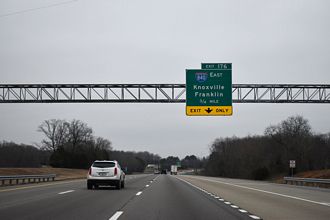 I-40 east at I-840 - Dickson, TN