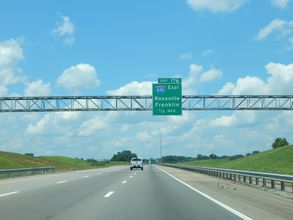 I-40 west at I-840 - Dickson, TN