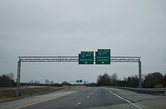 I-840 east at I-40 - Lebanon, TN