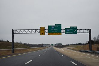 I-840 west at I-40 - Dickson, TN