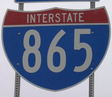 Interstate 865 Indiana
