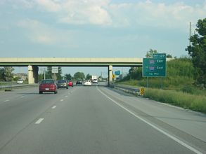 I-65/US 52 south at I-865 - Royalton, IN
