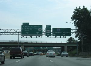 I-678 south at I-878 - Queens, NY