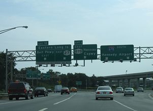 I-678 south at I-878 - Queens, NY