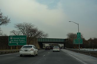NY 27 east at NY 878 - Queens