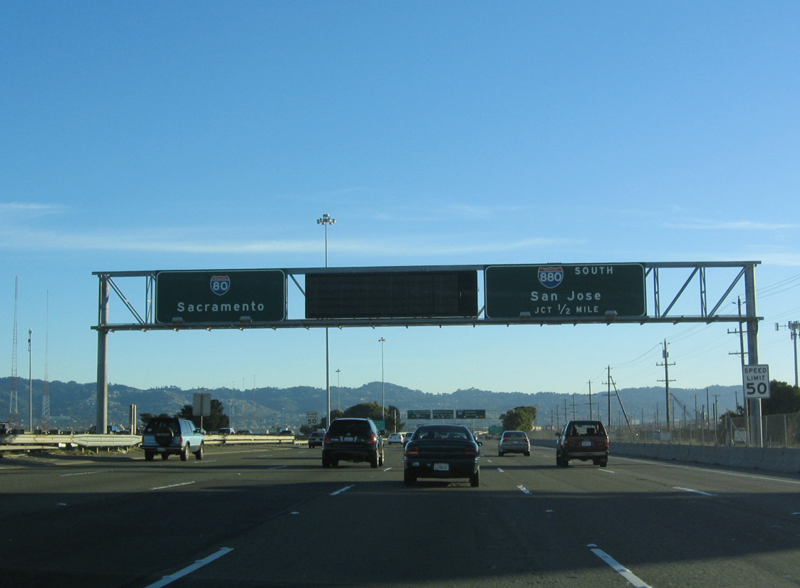I-80 east at I-880 - 2004