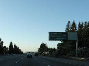 SR 17 north at I-280/880 - San Jose, CA