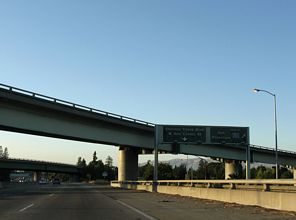 I-880 north at I-280 - San Jose, CA