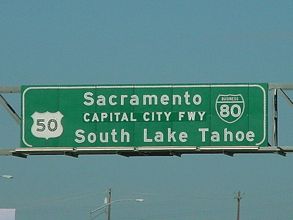 I-80 east at Business Loop I-80 - West Sacramento, CA