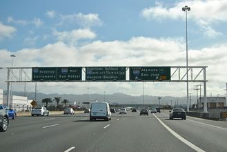I-80 east at I-880 - Oakland, CA