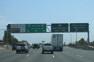 I-80 west/580 east at I-880