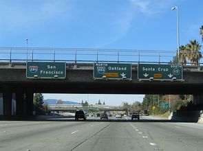 I-280 north at I-880/SR 17 - 2004