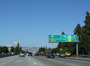 I-280 south at I-880/SR 17
