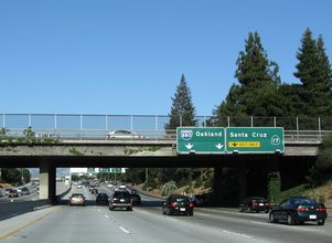 I-280 south at I-880/SR 17
