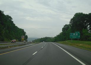 I-90/NY Thruway east at I-890 - Rotterdam