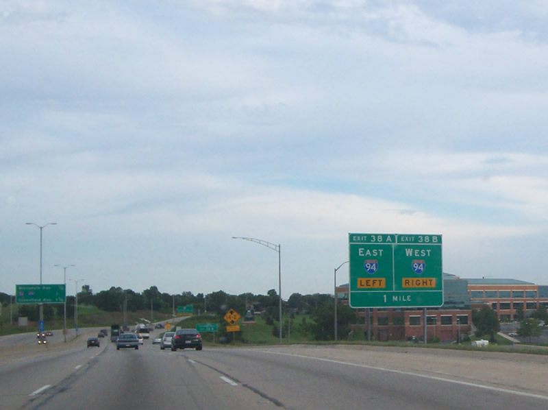 US 45 south at I-94/894 - 2006