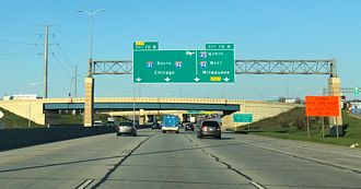 I-41/43/894 east at I-94 - Milwaukee, WI