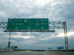 I-43-94/US 41 south at I-894 - 2006
