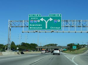I-43/894 east at I-94/US 41 - 2005