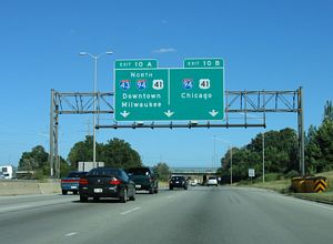 I-43/894 east at I-94/US 41 - 2005