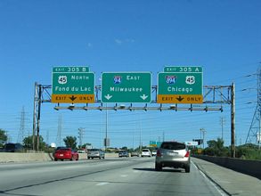 I-94 east at I-894/US 45 - 2005