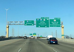 I-94 east at I-41/894-US 45 - West Allis, WI