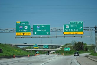 I-94 west at I-894/US 45 - 2011