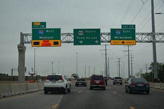 I-41-894/US 45 north at I-94 - 2015