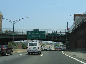 I-95 north at I-895 - Bronx, New York