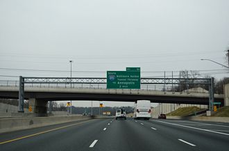 I-95 south at I-895 - Baltimore, MD