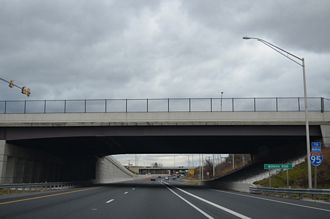I-895 north at I-95 - Baltimore, MD