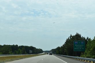 SR 895 east at I-295 - Henrico County, VA