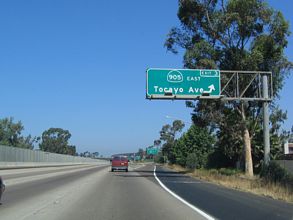 I-5 north at SR 905 - Otay Mesa West, San Diego, CA