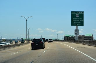 I-10 east at US 90 Business - New Orleans, LA
