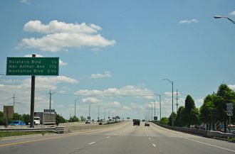 US 90 Business east at Westbank Expwy - Marrero, LA