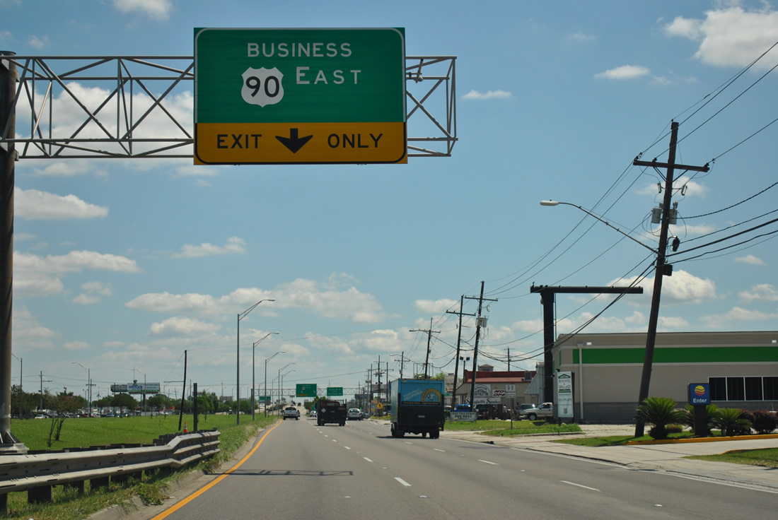 US 90 Business east at Westbank Expwy - Marrero, LA