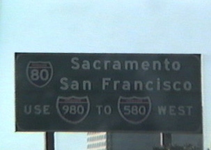 I-880 north at I-980 - 1993