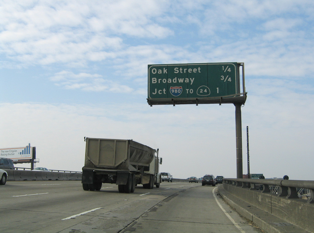 I-880 north one mile south of I-980
