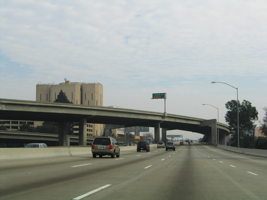 I-880 south at I-980 - Oakland, CA