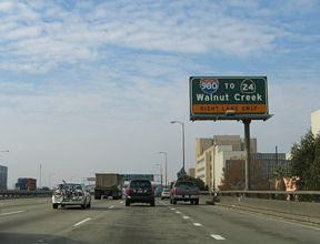 I-880 north at I-980 - 2004