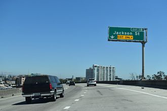 I-980 west at I-880 - Oakland, CA